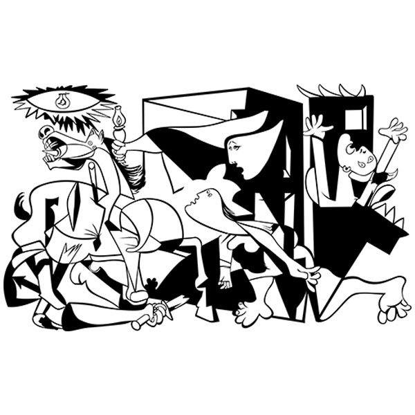 Sticker Picasso's Guernica