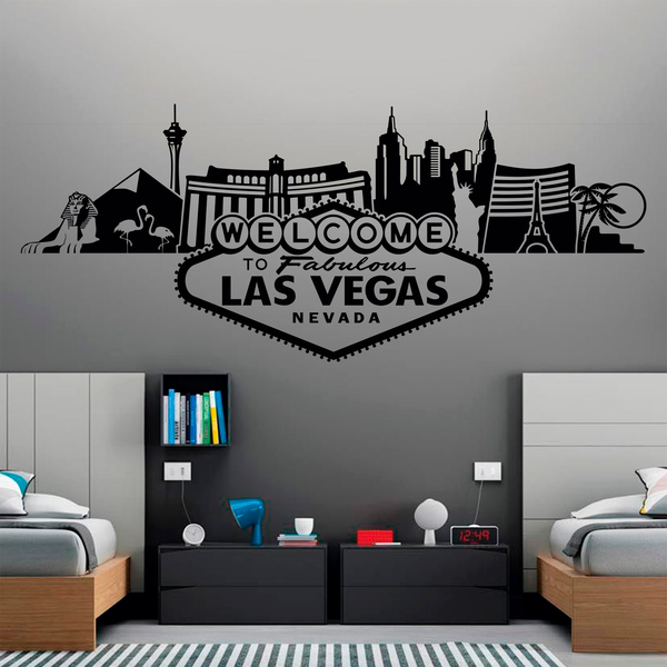 Wall Stickers: Las Vegas Skyline