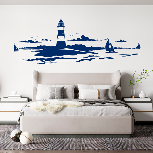 Wall Stickers: Maritime Lighthouse