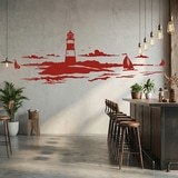 Wall Stickers: Maritime Lighthouse 17
