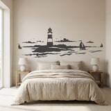 Wall Stickers: Maritime Lighthouse 18