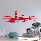 Wall Stickers: Lighthouse maritime 3