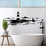 Wall Stickers: Lighthouse maritime 4