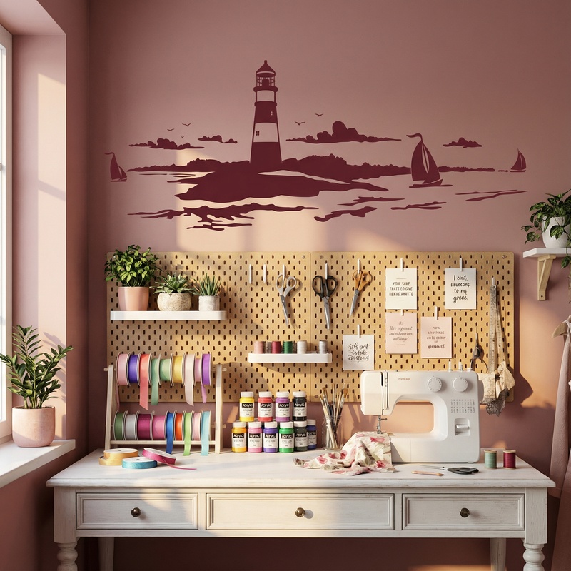 Wall Stickers: Maritime Lighthouse
