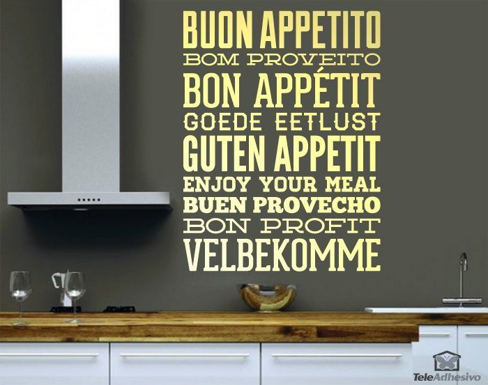 Wall Stickers: Enjoy Your Meal