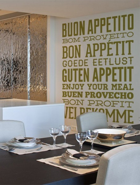 Wall Stickers: Enjoy Your Meal