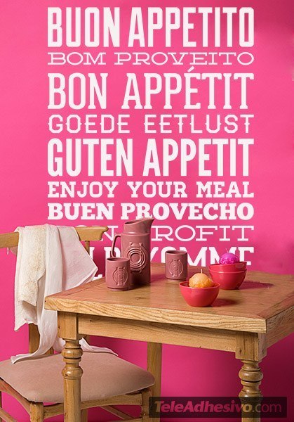 Wall Stickers: Enjoy Your Meal