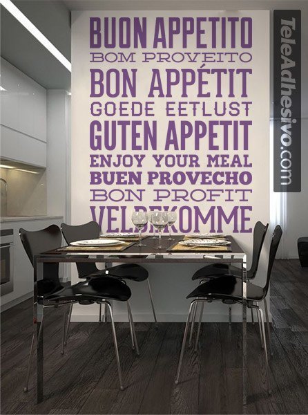 Wall Stickers: Enjoy Your Meal