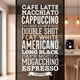 Wall Stickers: Coffee varieties 6