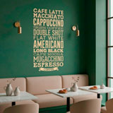 Wall Stickers: Coffee varieties 9