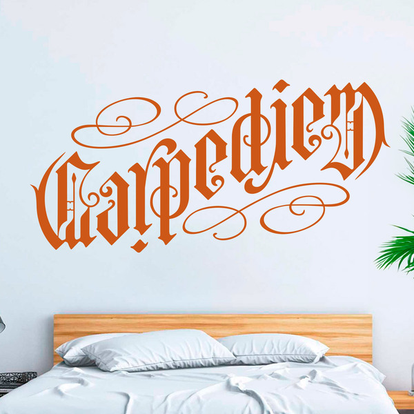 Wall Stickers: Carpe Diem - Old London