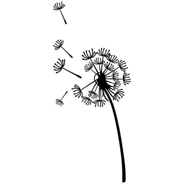 Car & Motorbike Stickers: Dandelion