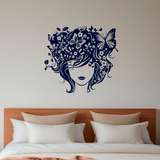 Wall Stickers: Butterfly hairstyle 3