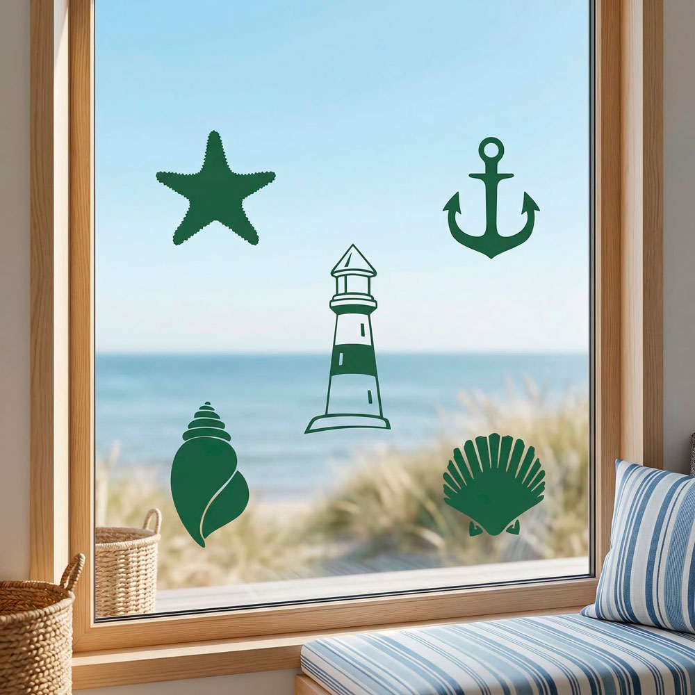 Wall Stickers: Marine symbols