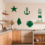Wall Stickers: Marine symbols 20