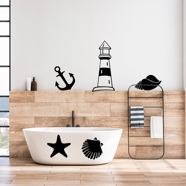 Wall Stickers: Marine symbols