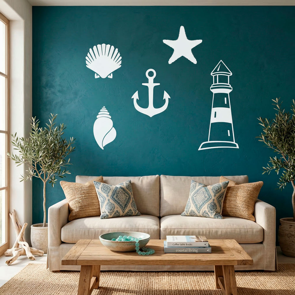 Wall Stickers: Marine symbols