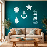Wall Stickers: Marine symbols 23