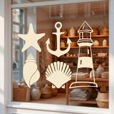 Wall Stickers: Marine symbols 24