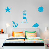 Wall Stickers: Marine symbols 4