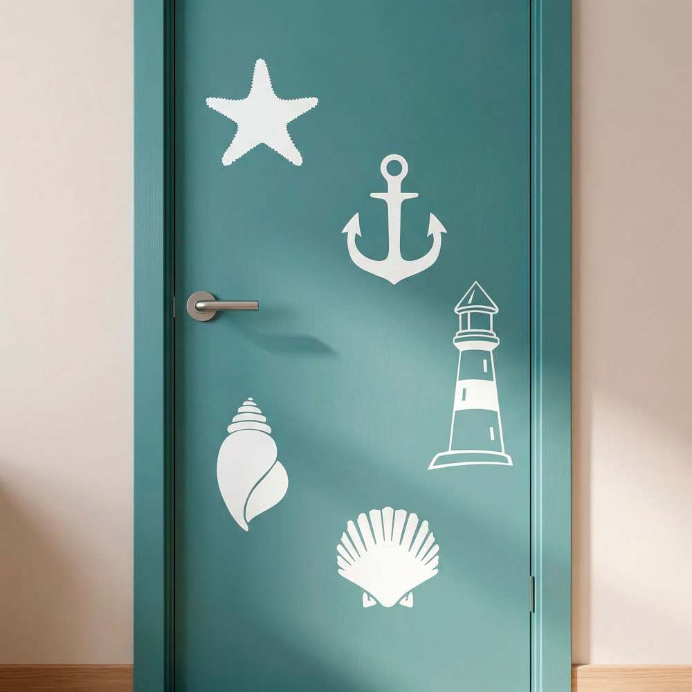 Wall Stickers: Marine symbols