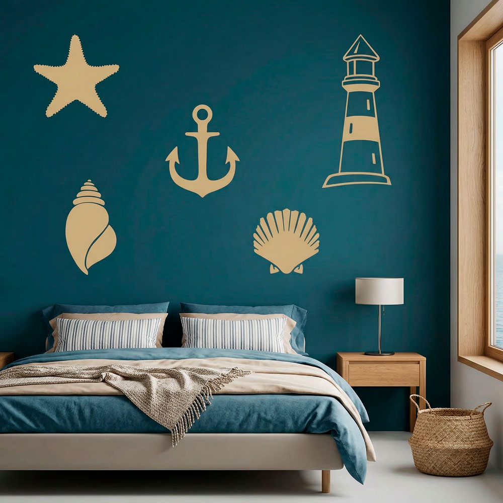 Wall Stickers: Marine symbols
