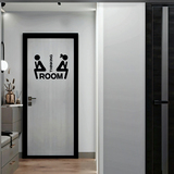Wall Stickers: WC icons thinking 4