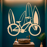 Wall Stickers: Bike and surf 2
