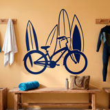 Wall Stickers: Bike and surf 11