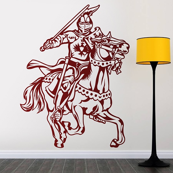 Wall Stickers: Medieval knight 0