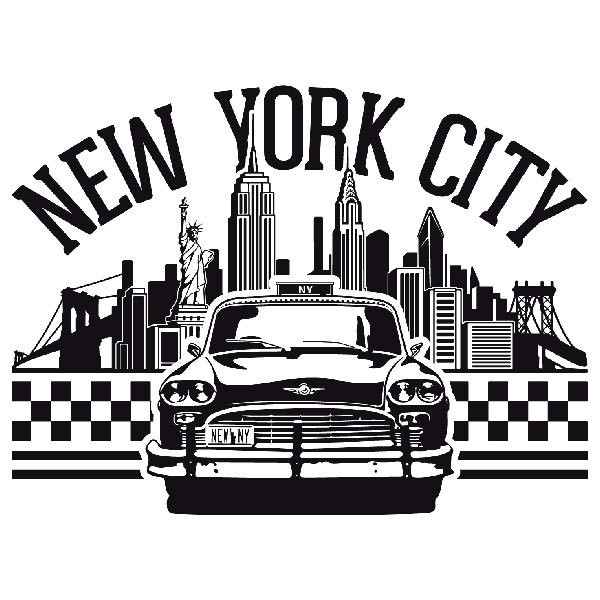 Wall Stickers: New York City icons