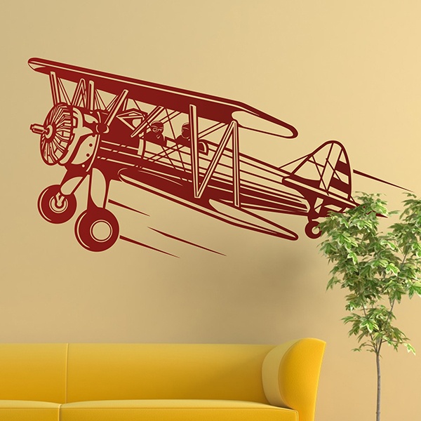 Wall Stickers: Light aircraft