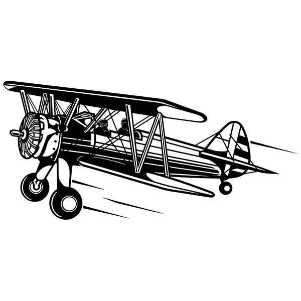 Wall Stickers: Light aircraft