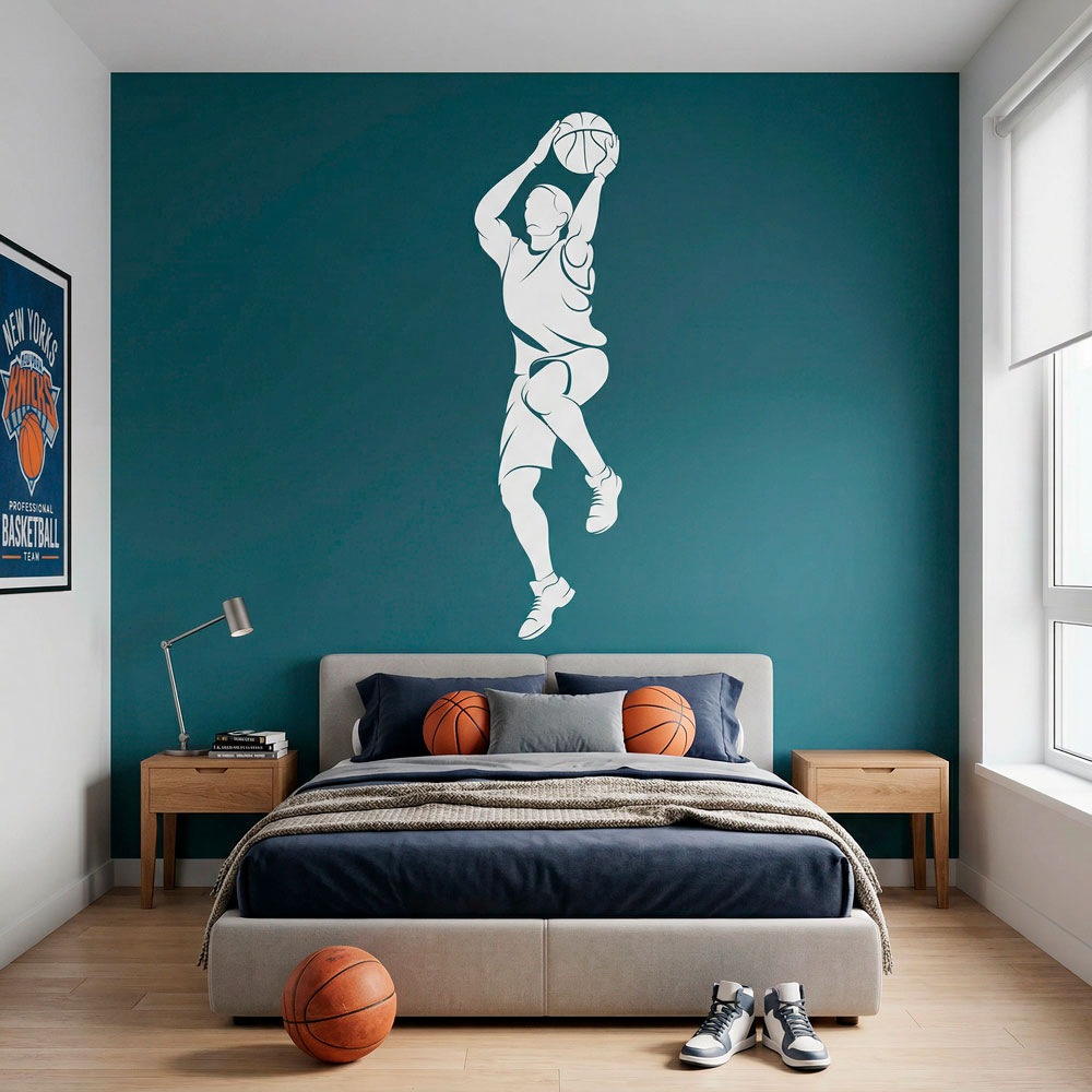 Basketball player shooting 11