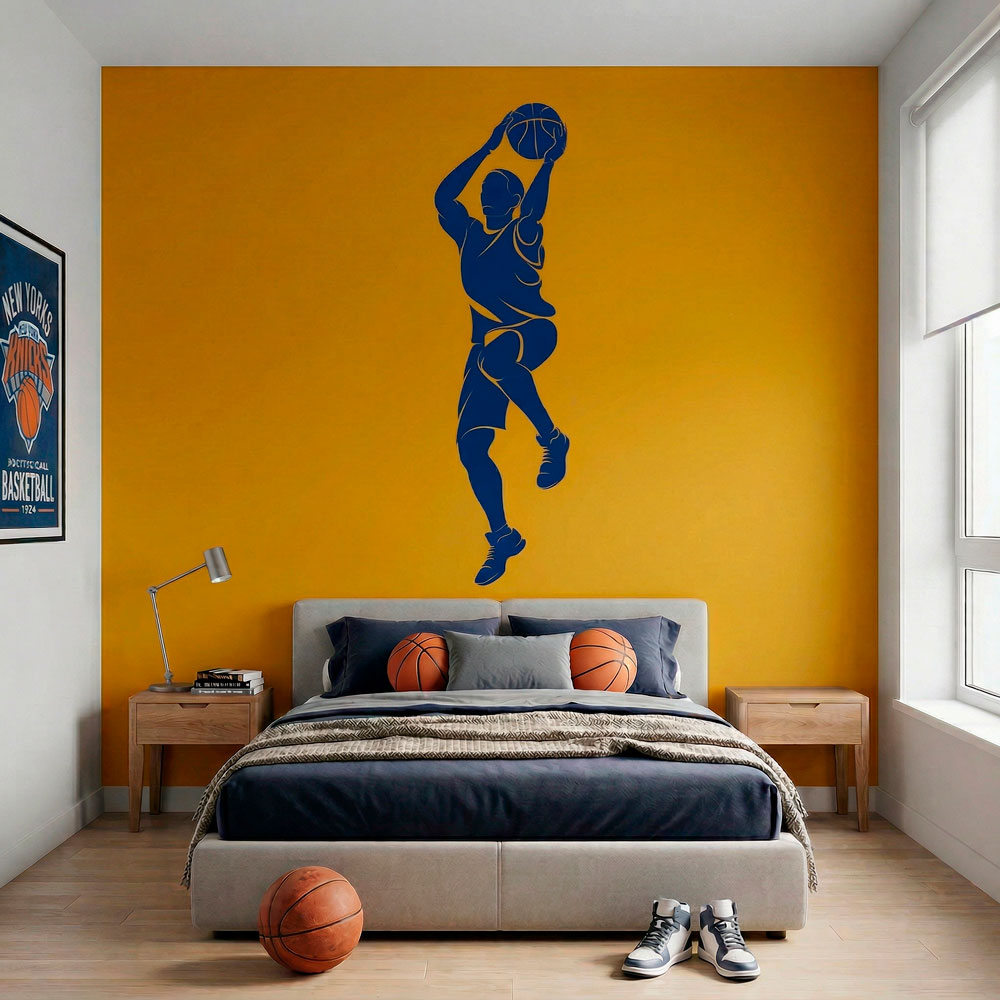 Basketball player shooting 14