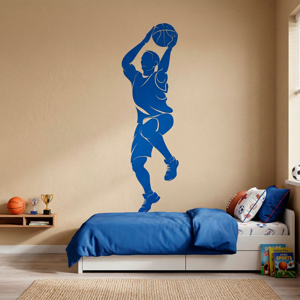 Basketball player shooting 3