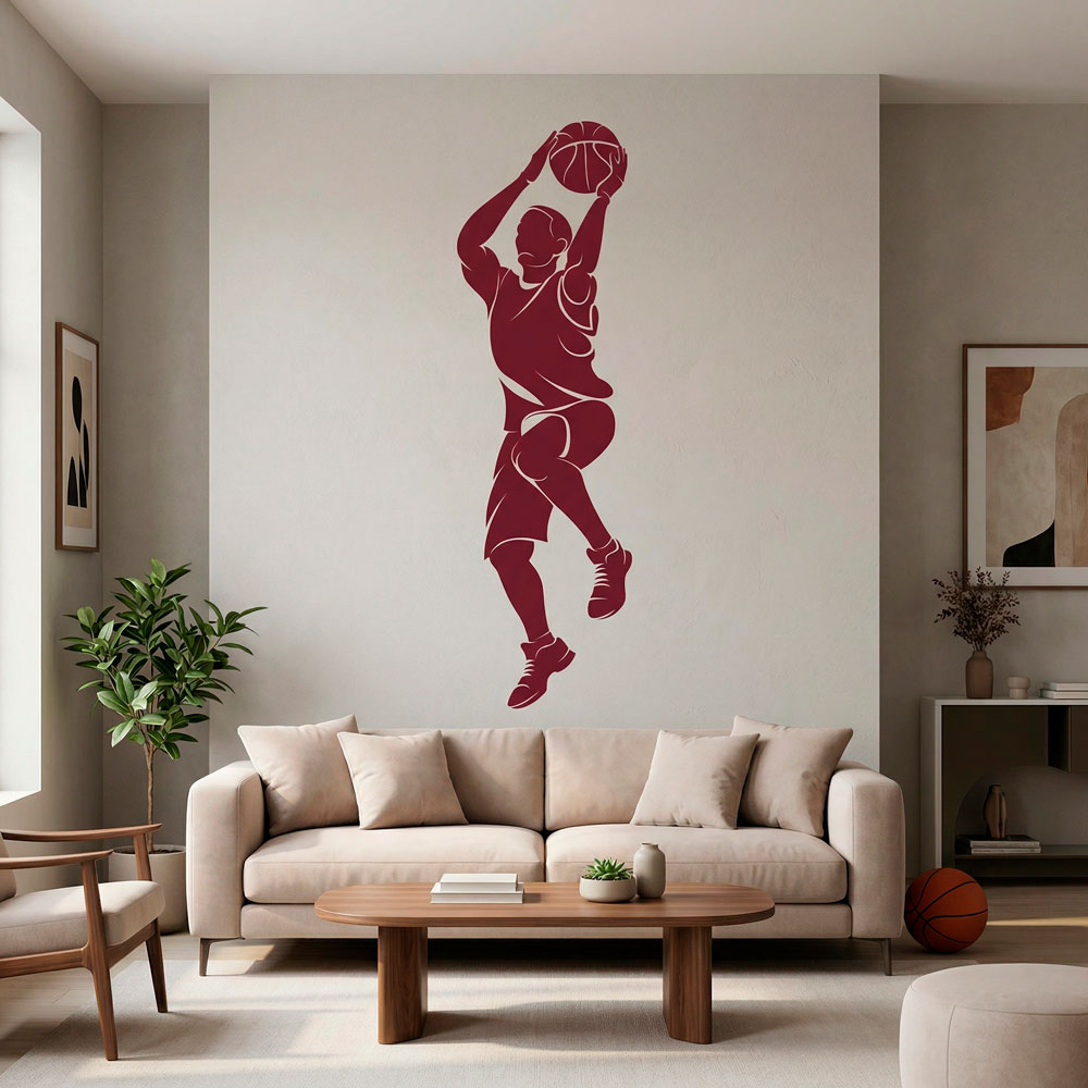 Basketball player shooting 4