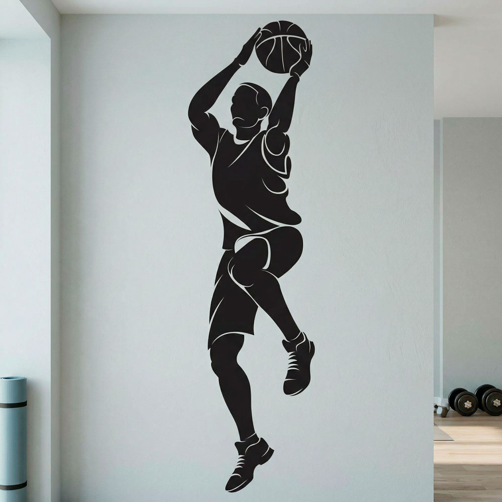 Basketball player shooting 10