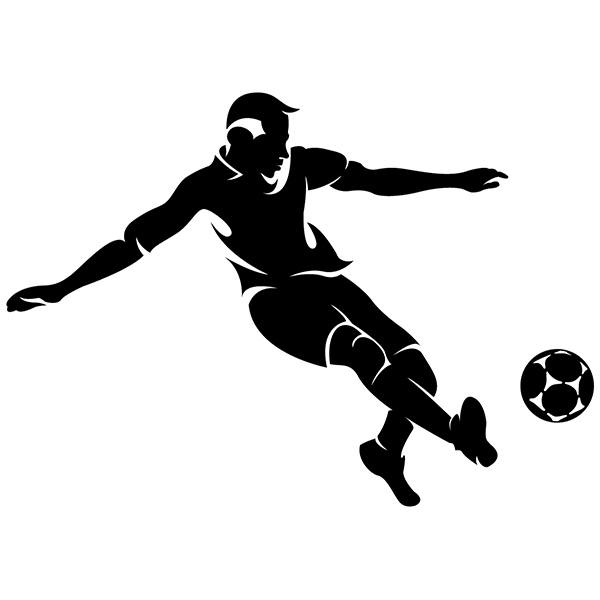 Wall Stickers: Footballer