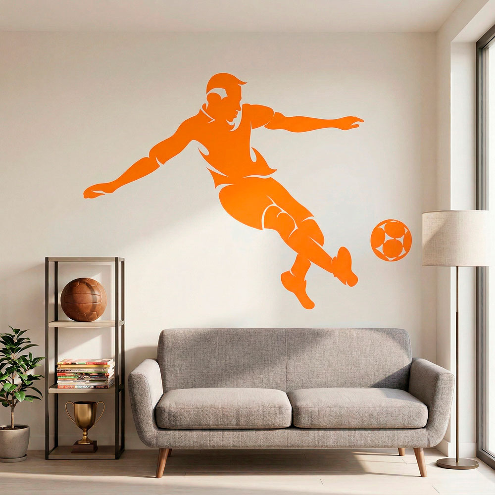 Wall Stickers: Footballer