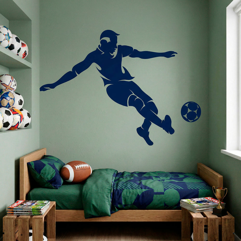 Wall Stickers: Footballer