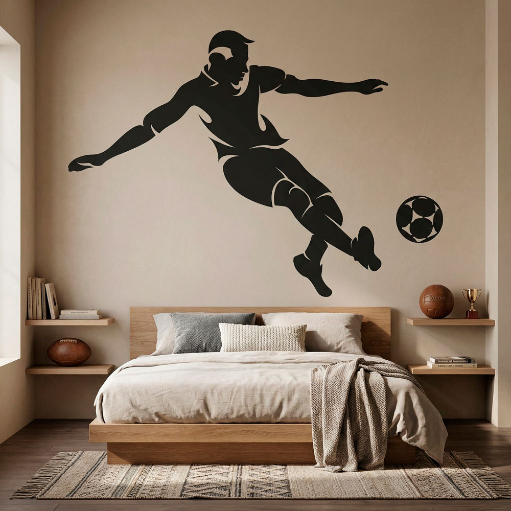 Wall Stickers: Footballer