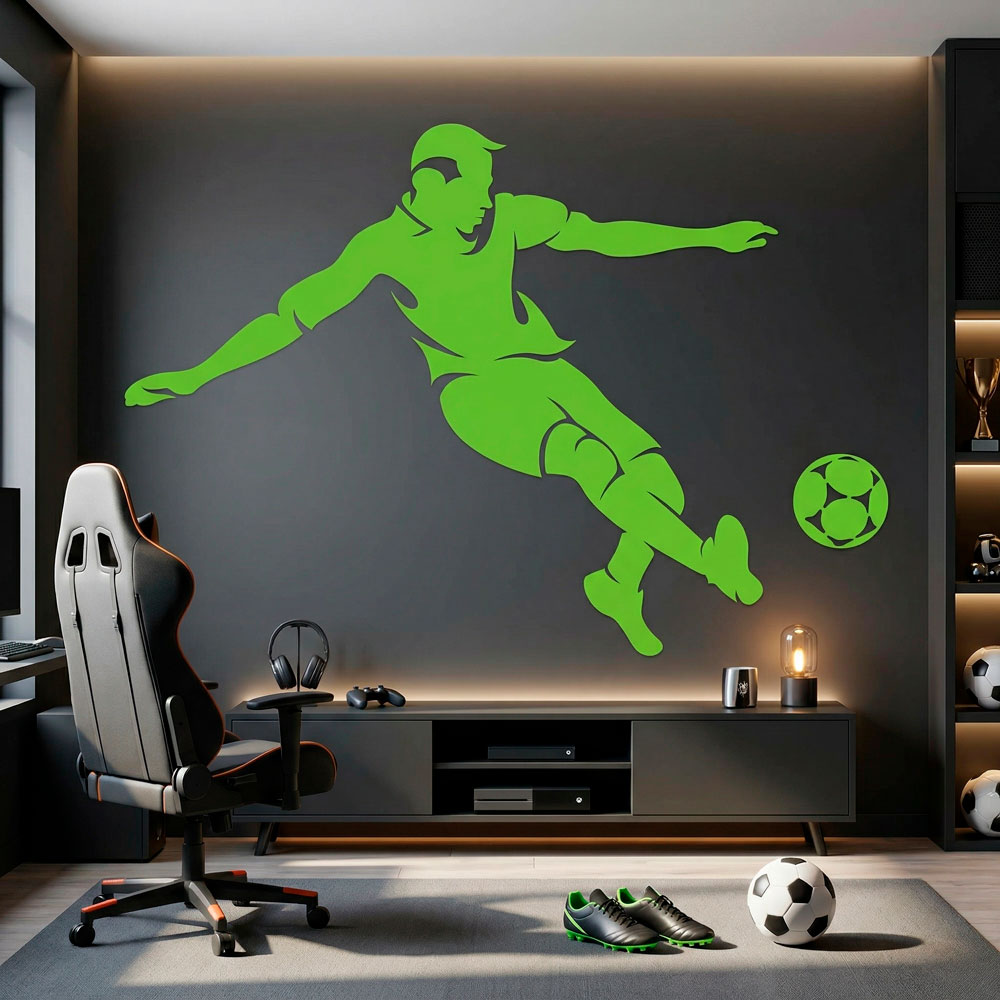 Wall Stickers: Footballer
