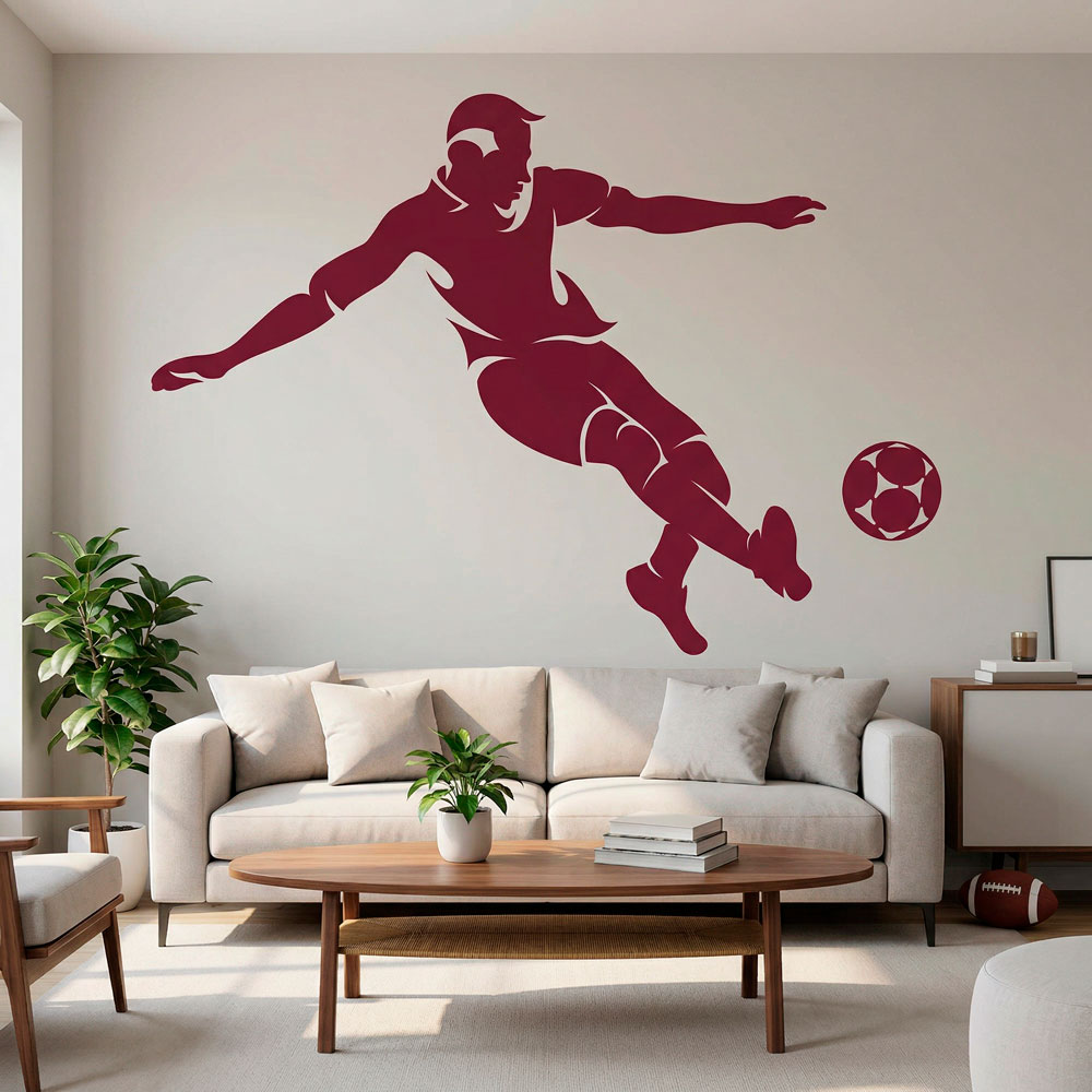 Wall Stickers: Footballer
