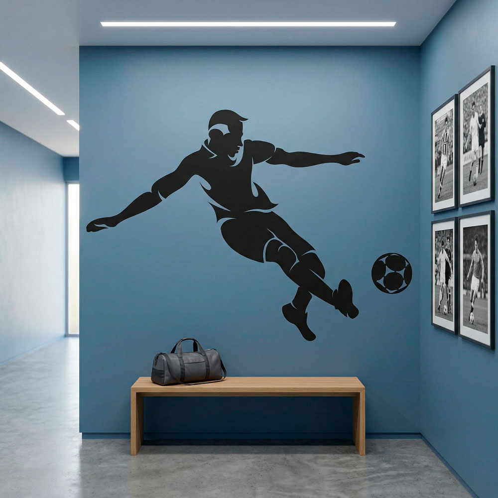 Wall Stickers: Footballer