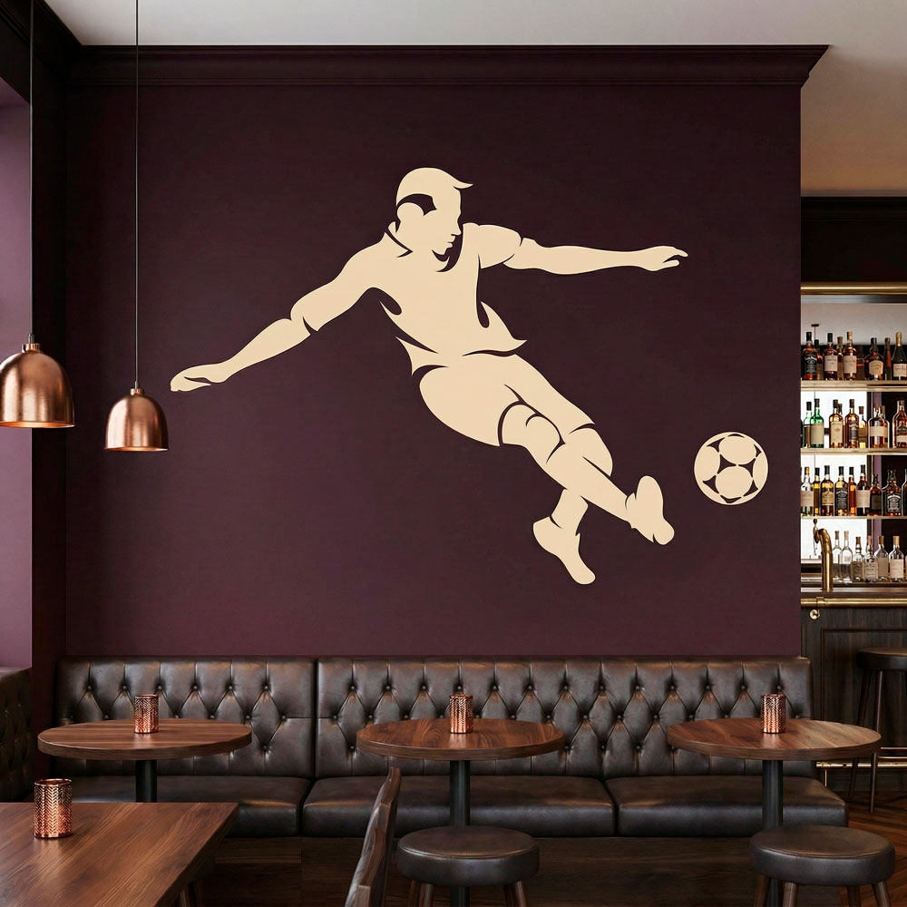 Wall Stickers: Footballer