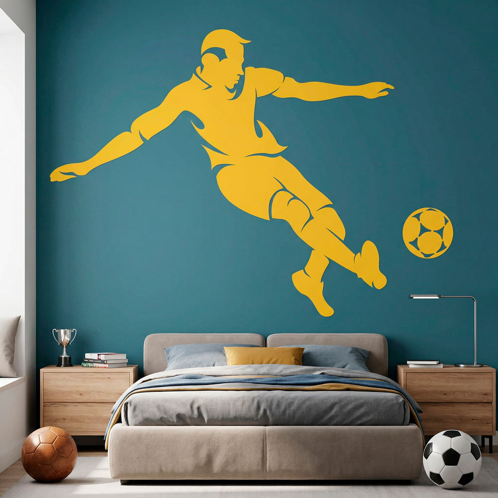 Wall Stickers: Footballer