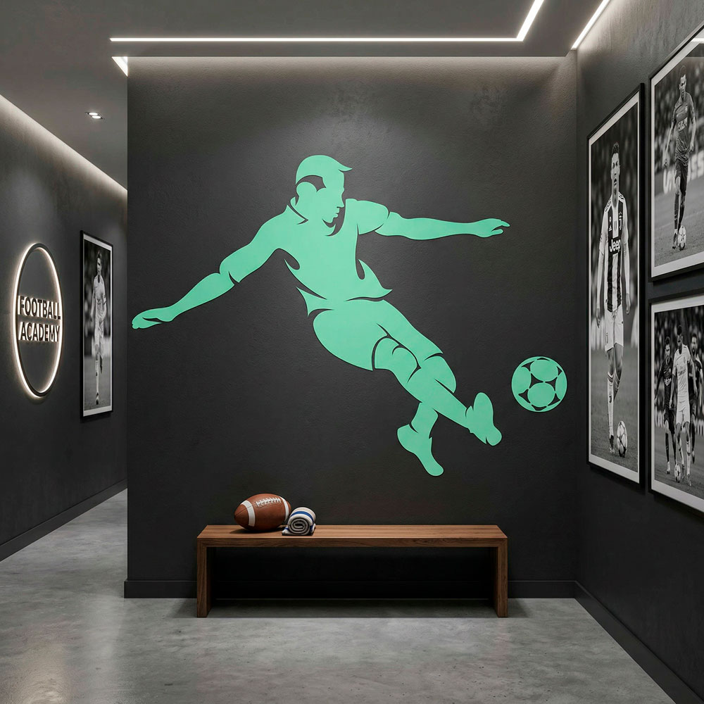 Wall Stickers: Footballer