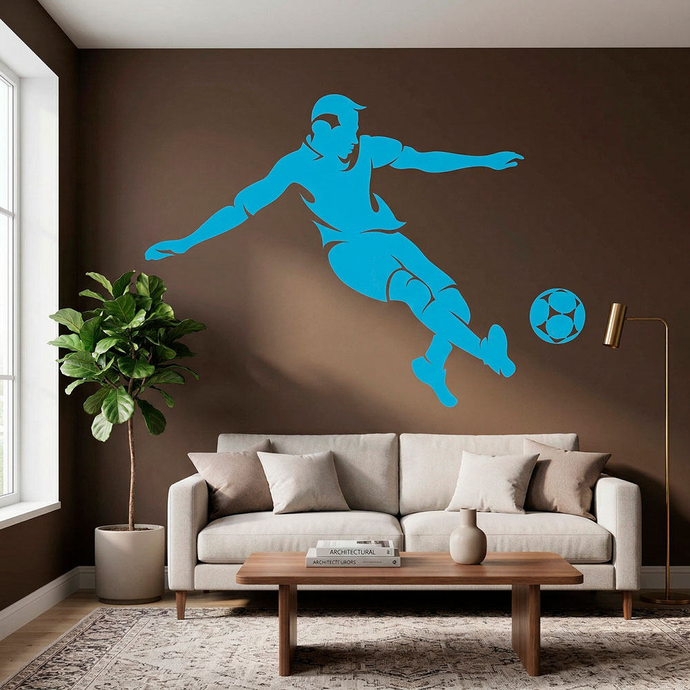 Wall Stickers: Footballer