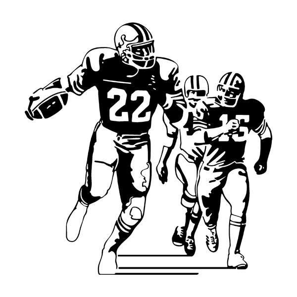 Wall Stickers: American football player